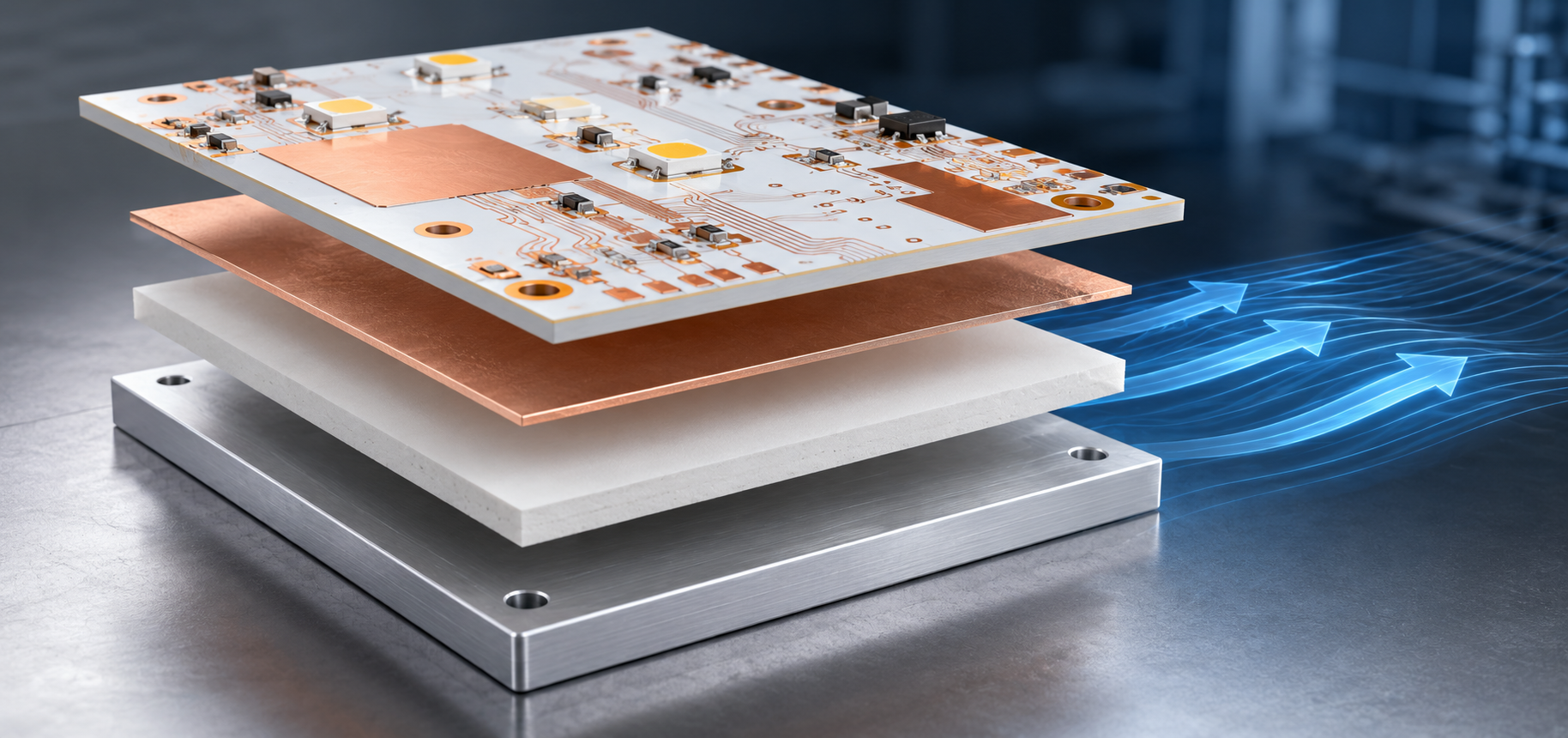 Guida allo stack-up di PCB in alluminio