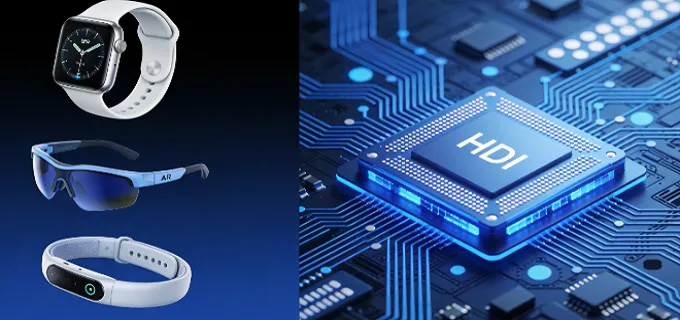 Perché il PCB HDI è Fondamentale per i Dispositivi Indossabili Miniaturizzati
