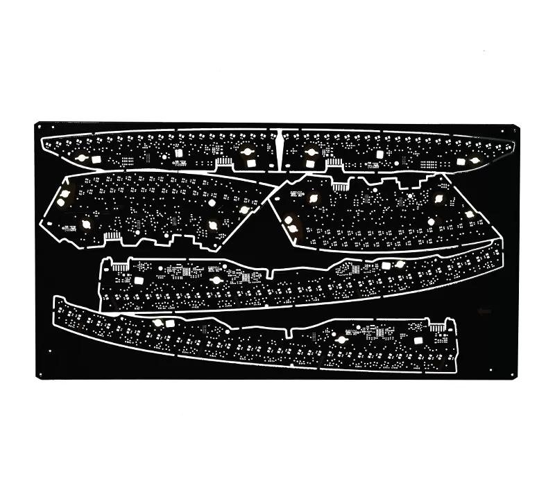 Pcb rivestito in alluminio