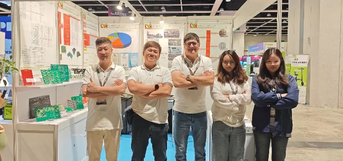 WeiYuanDa PCB a Hong Kong Electronics Fair 2025-rafforzamento delle società globali con WYD Italia